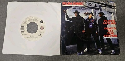 Run-DMC Run's House / Beats To The Rhythm + Ice-T Colors/Trigger 7'' VINYL RECORD