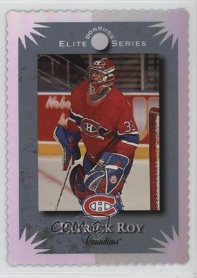 1994-95 Donruss Elite Series 1460/10000 Patrick Roy #10 HOF 1o1v