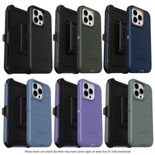 OtterBox Defender Pro Case for iPhone 15 Pro Max - Holster Clip Included