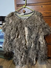 Red Rock Outdoor Gear Ghillie Suit Jacket XL/XXL Camo Hunting Sniper 3D