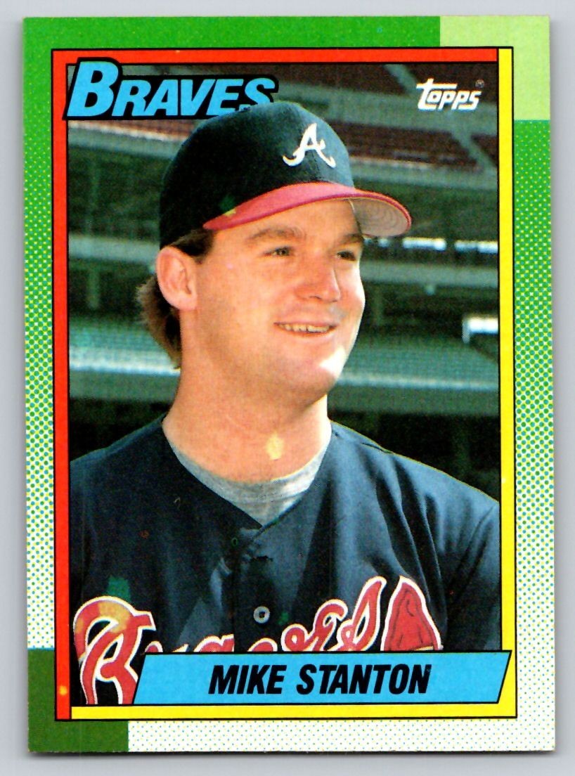 1990 Topps - Mike Stanton #694 (RC) - *Near Mint*
