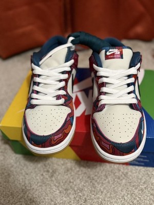 Nwb Size 10 - Nike Dunk Low Pro SB x Parra Abstract Art 2021 deadstock 