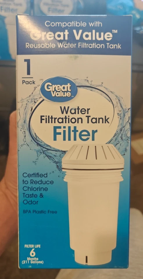 PACK de 5 filtros de repuesto de tanque de filtración de agua de gran valor para GVRWFT Foto 2 de 4