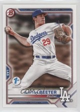 2021 Bowman 1st Edition Clayton Beeter #BFE-16 y5m