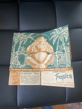 Sugie's Tropics Vintage Cocktail Menu Tiki Bar Beverly Hills CA 1940s Ephemera