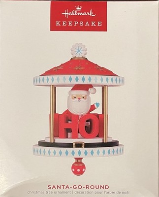 Hallmark Keepsake Christmas Ornament Santa Go Round Merry Claus 2023 Brand New