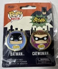 NOC Funko Pop Pins- 2 Pack- Batman Classic TV Series: Batman and Catwoman Adult