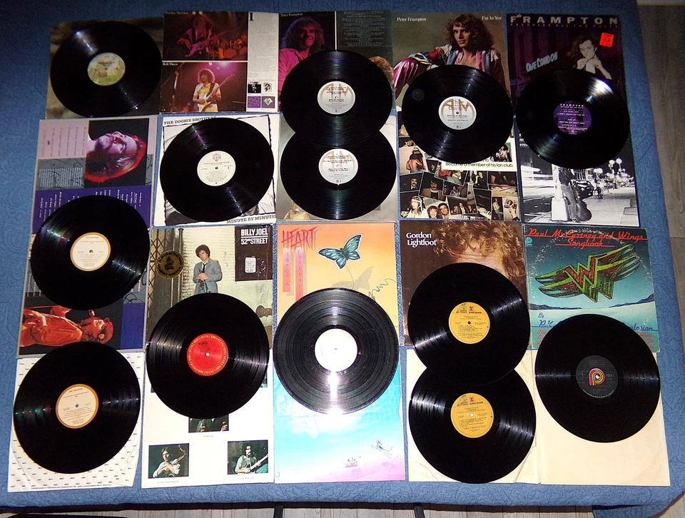 20 Vintage 1980s-70s Vinyl LP Record Albums LOT Soft & Pop Rock / Tested - Imagem 4 de 4