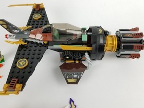 LEGO Ninjago 70747 Boulder Blaster Complete Jet Plane Cole Sleven Zugu Elements