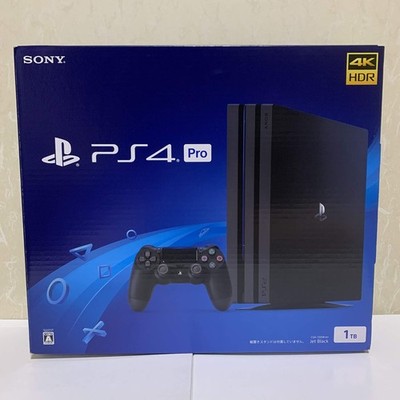 Sony PlayStation 4 Pro PS4 CUH-7200BB01 Jet Black 1TB Console
