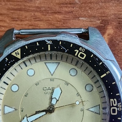 Casio 358 Amw-320c WR 100m Quartz Analog Digital Men's Watch Ship