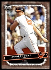 Boog Powell 2005 Upper Deck Classics #13 Orioles MLB READ FREE SHIP AutographDen