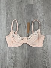 Skims Fits Everybody Lace Unlined Demi Bra BA-DEM-9062 Primrose Tonal 34D NWT