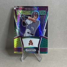  Prizm Draft Picks yellow green, hyper  Thunderstruck Trevor Hauver  Arizona