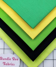 COUTURE SOLIDS COMPANION Fat Quarter bundle of 5 New Quilting 100 Cotton