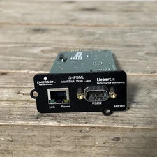 LIEBERT EMERSON UPS  WEB CARD IS-IPBML INTELLISLOT HID10 417771G #2