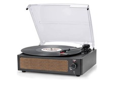 NIB Season Life Vinyl Record Player with Speakers Vintage Turntable