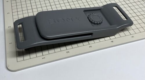 Clip de cinturón vintage Sony Walkman gris WMFS 5393 - Imagen 3 de 3
