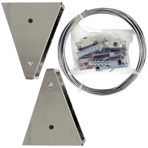 Seilspannsystem Decke zu Decke 5m + Zubehör Seilspanngarnitur Gardinenseil Draht - Bild 68 von 79