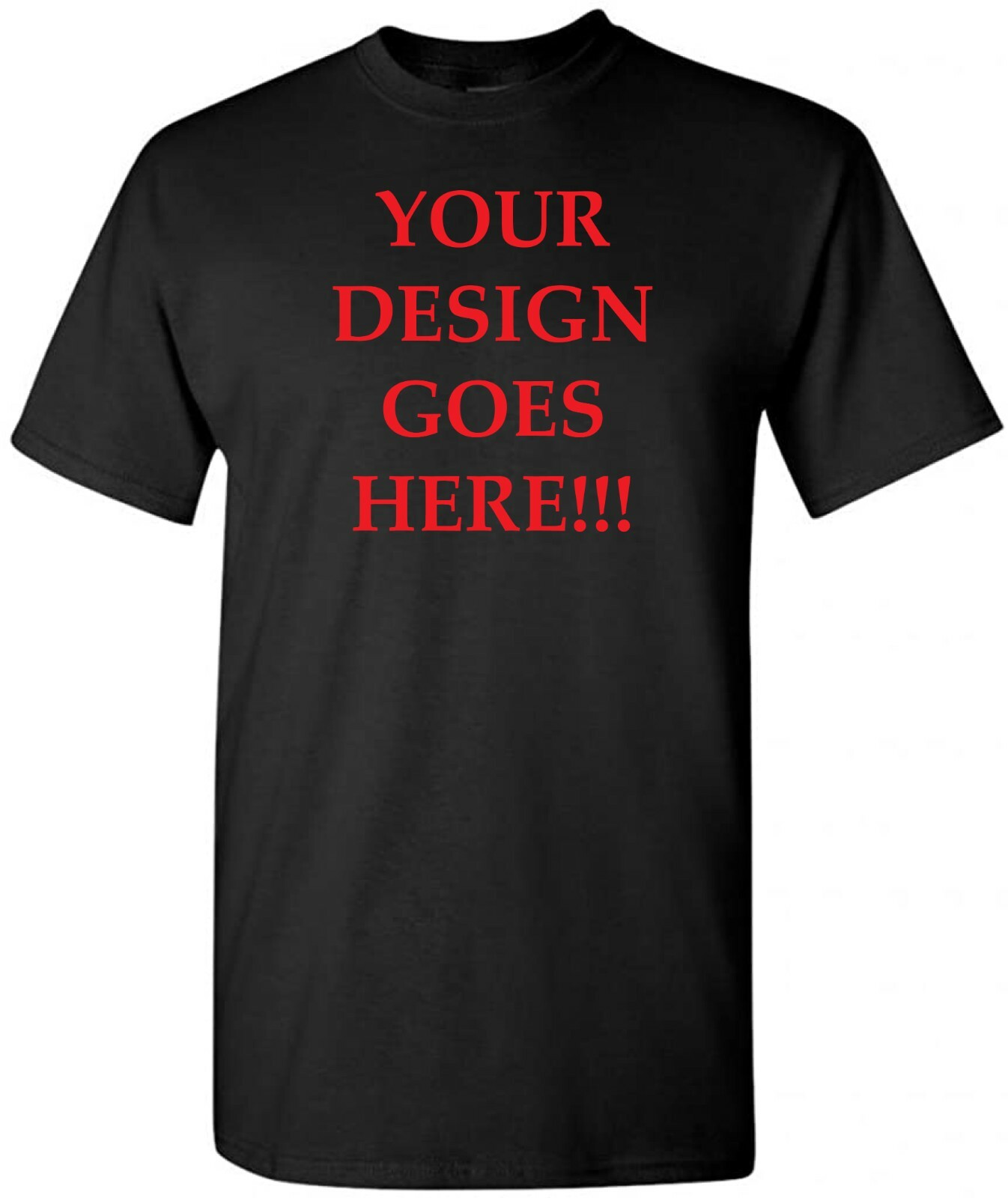 Custom Personalized T-Shirt - FRONT OR BACK ONLY | eBay
