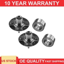 Fits 2001- 2005 Honda Civic (2) Front Left & Right Wheel Hub And Bearing Assy
