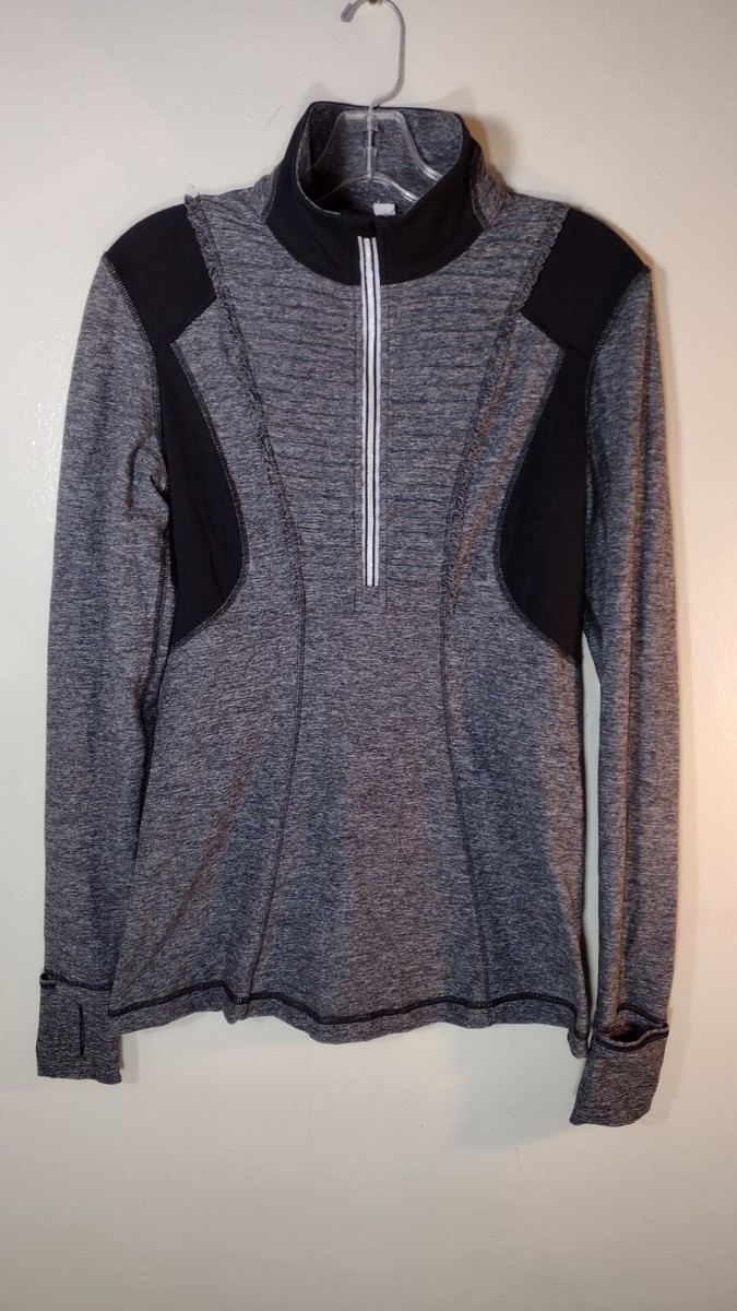 Lululemon Run Your Heart Out Pullover Half Zip Neck