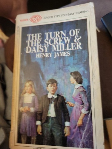 The Turn Of The Screw And Daisy Miller Henry James Vintage Pb Larger Type