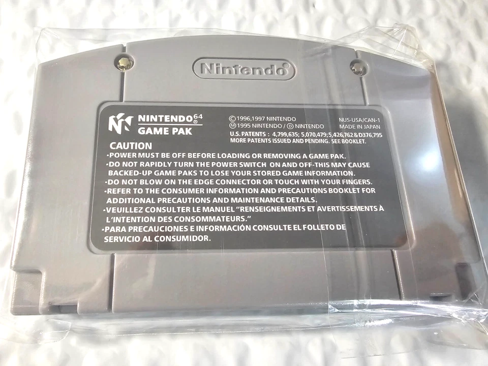 New Nintendo 64 Mega Man 64 N64 Nintendo Capcom 2001 Megaman Game Cartridge - Image 4 of 4