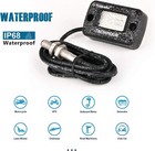 Rotating Shaft Hour Meter Tachometer RPM Maintenance Reminder Diesel ...