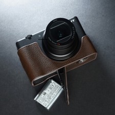 Leather Half Case for Sony ZV1M2 ZV1F ZV1II Camera Retro Cover TP Handmade Case