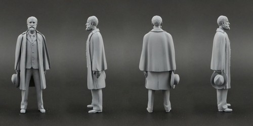 Adam Opel Figure voor 1:18 BoS-Models