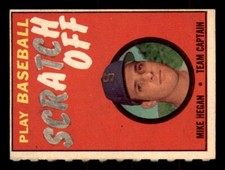 1970 Topps Scratch-Offs Baseball #8 Mike Hegan PR