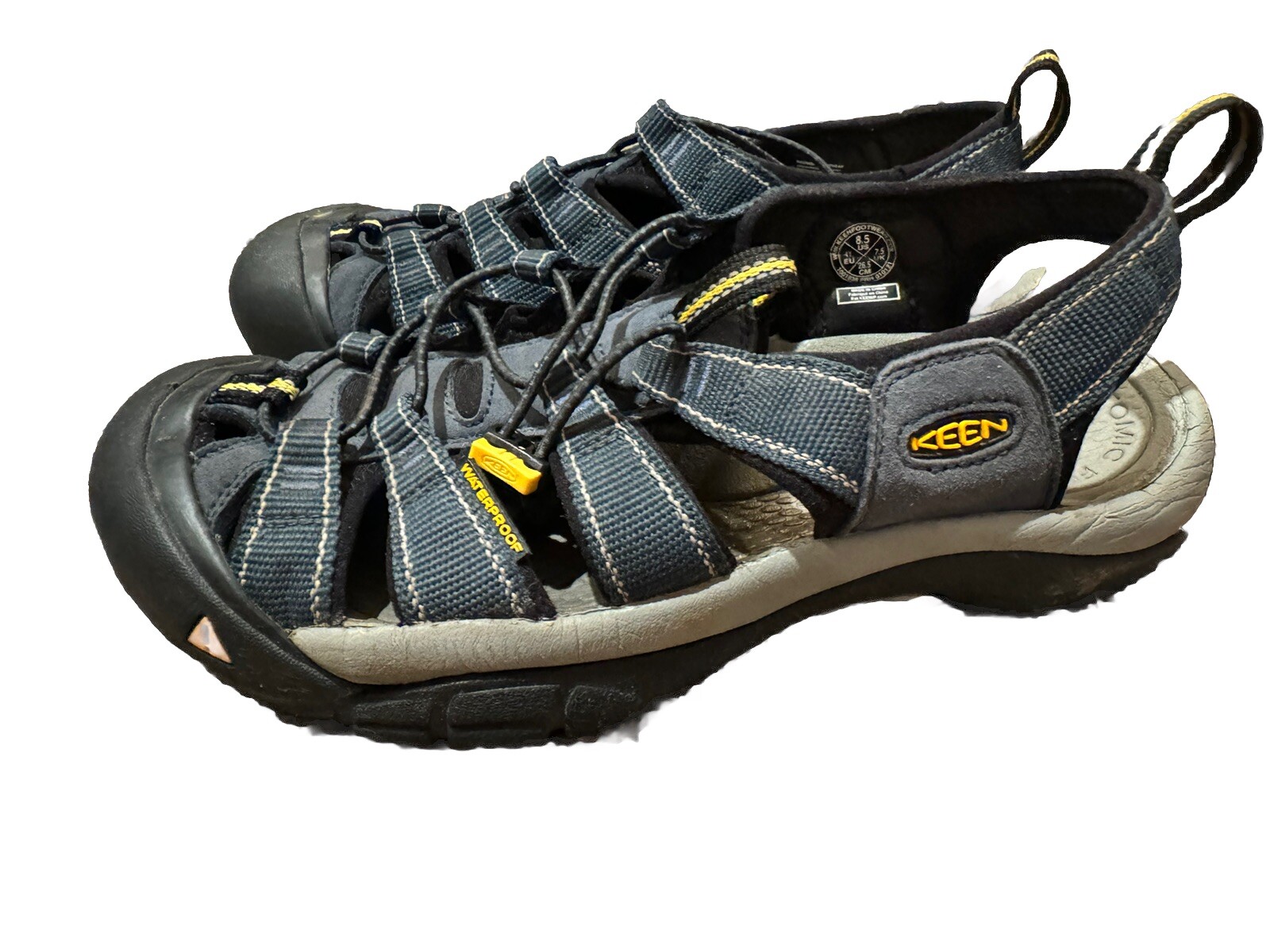 KEEN Newport sandali blu impermeabili scarpe da trekking 1001938 uomo 8 5 eu 41