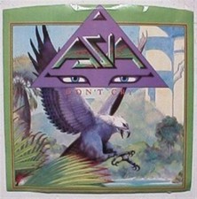 2 Asia 45s Promo Only Yes ELP different 45 Record