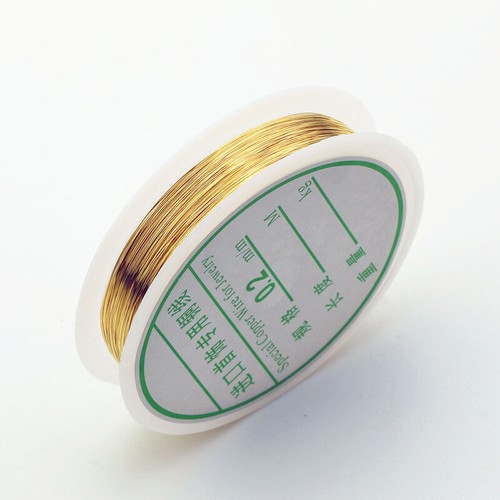 0.2mm-1mm Copper Beading Jewelry Wire Handmade Jewellery Making Wire Craft AU - Picture 2 of 14