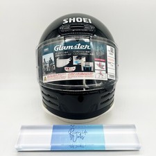 Shoei Glamster Black Neo Classic Retro Full Face Helmet Size M 57cm Brand New