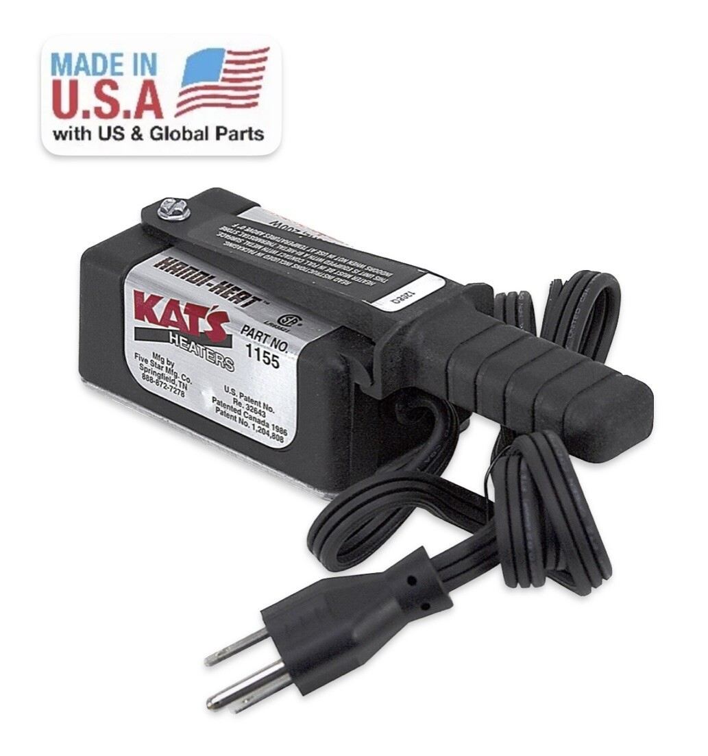 KATu0026#039;S HTR 1155 200-Watt 120-Volt Magnetic Engine Block Heater Made In  USA | eBay