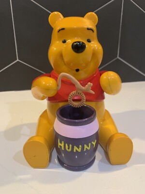 RARE Vintage Disney Winnie The Pooh Bear Toy Bubble Blower