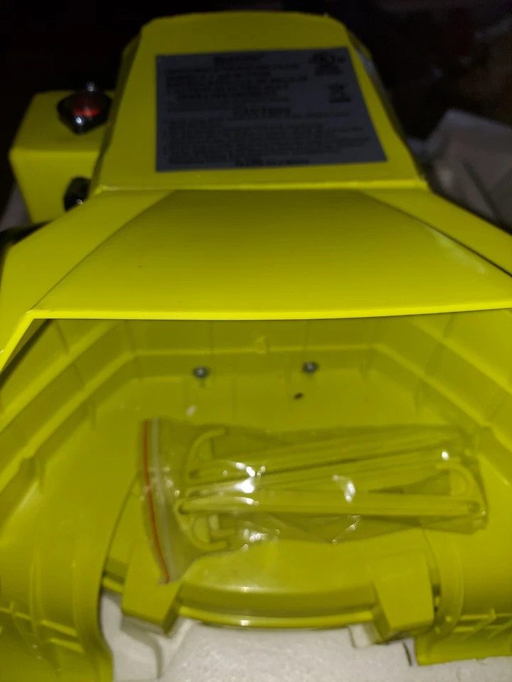 Aleko надувной дом воздуходувка насос вентилятор надувной 110V-120V 60 Гц желтый - Изображение 4 из 4