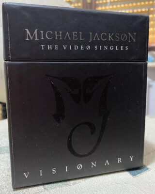 Michael Jackson Visionary The Video Singles double cd/DVD limited