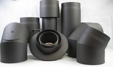  Möck Ofenrohr Rauchrohr doppelwandiges Abgasrohr System Primus Ø 150 Auswahl