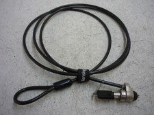 KENSINGTON NOTEBOOK COMPUTER CABLE LOCK WITH KEY