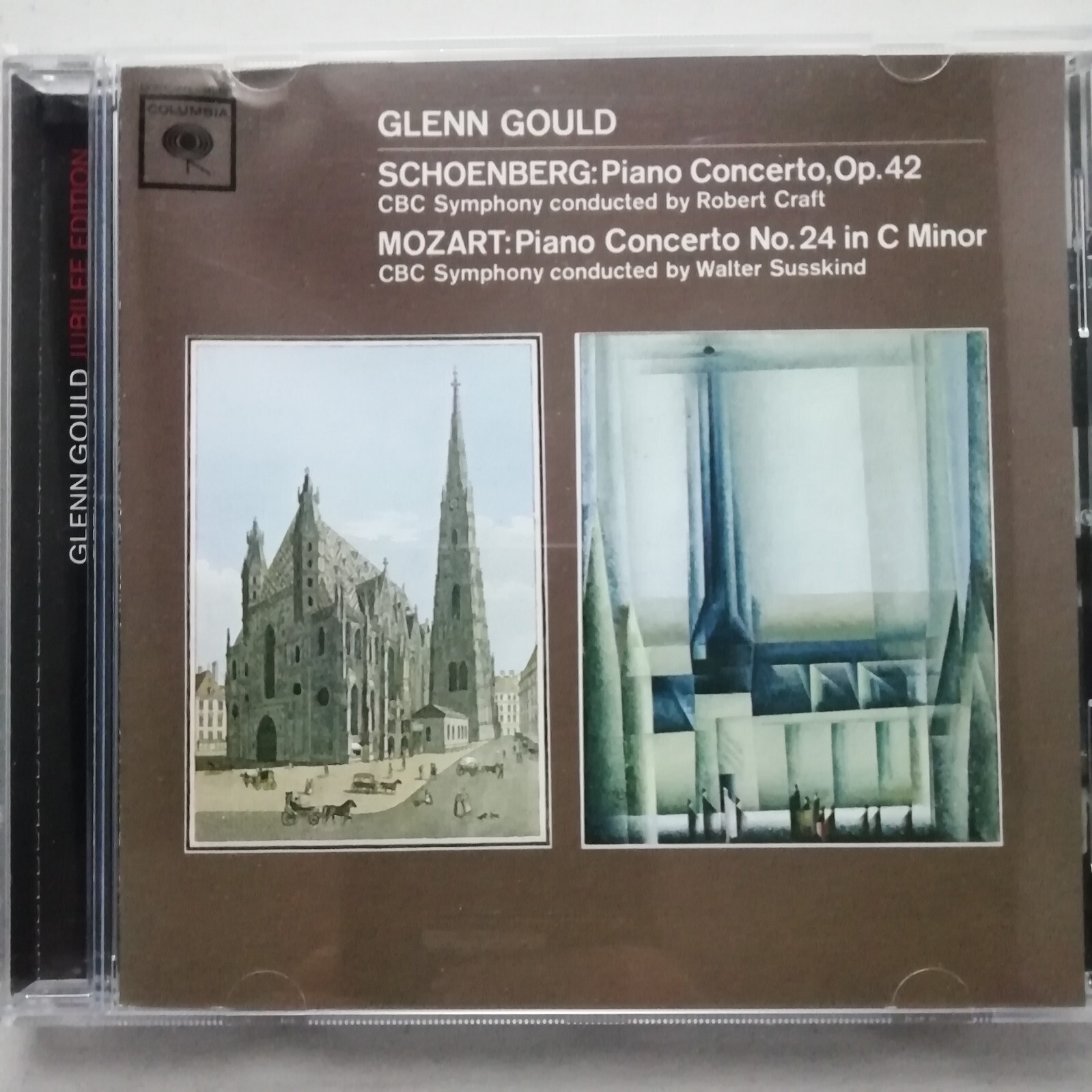 Schoenberg / Mozart: Piano Concertos / Glenn Gould / Sony CD 88697147652