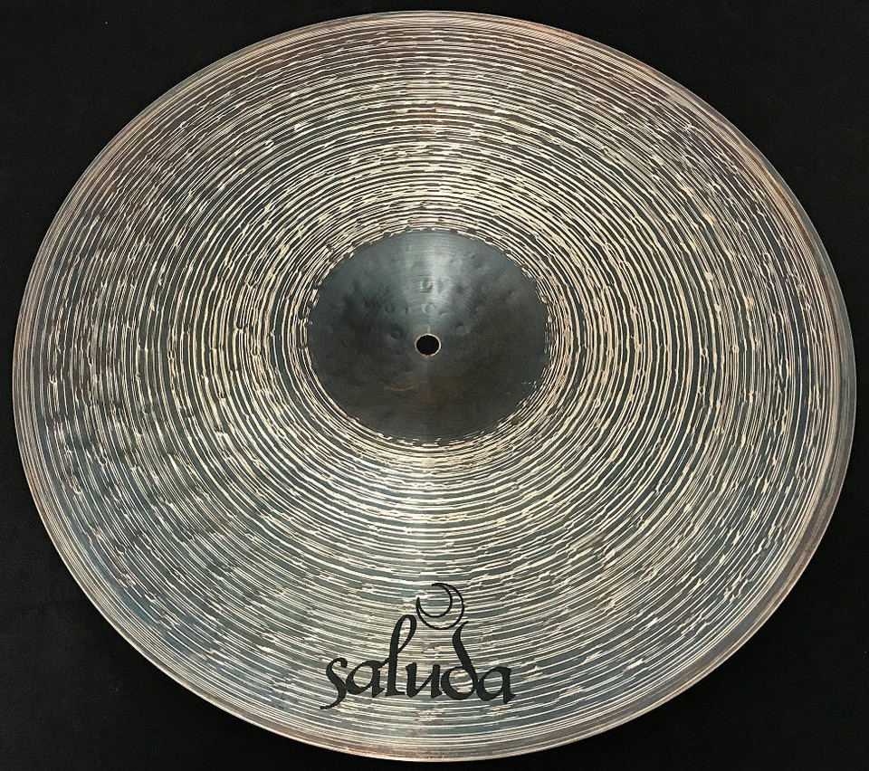 20" Saluda Hand Hammered Prototype Thin Ride Cymbal eBay