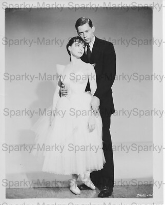 Leslie Caron John Kerr B&W 8x10 Vintage Hochglanz Foto