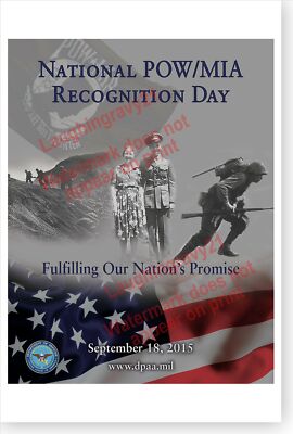 National POW/MIA Recognition Day POW MIA 2015 Poster