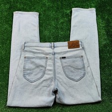 Lee WEST Jeans Adulte 29x32 Jambe Droite Décontractée Zip Fly 5 Poches Denim ...