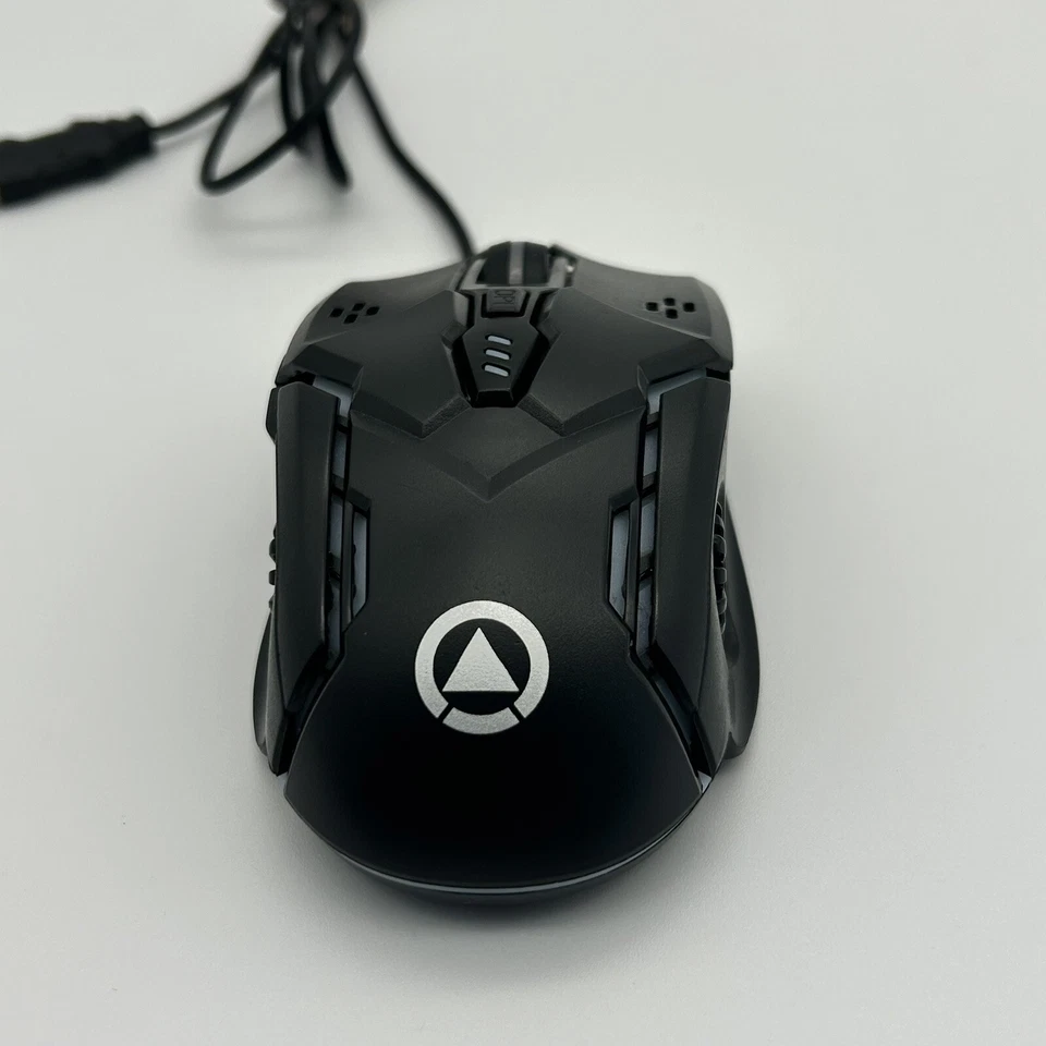 Gaming Maus für PC und Laptop Wechsel Mehrfarbig USB Schwarz