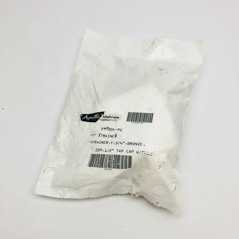 APOLLO 59-304-P2 Y COLADOR 3/4" BRONCE 20M 1/2" TAPA GRIFO CON TAPÓN TAPA SÓLIDA 3/4" Foto 3 de 3