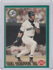 1994 Dairy Queen Baseball Card Green #5 Ken Griffey Jr. Golden Moments - NrMt